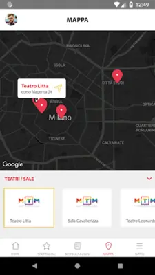 MTM Teatro android App screenshot 2